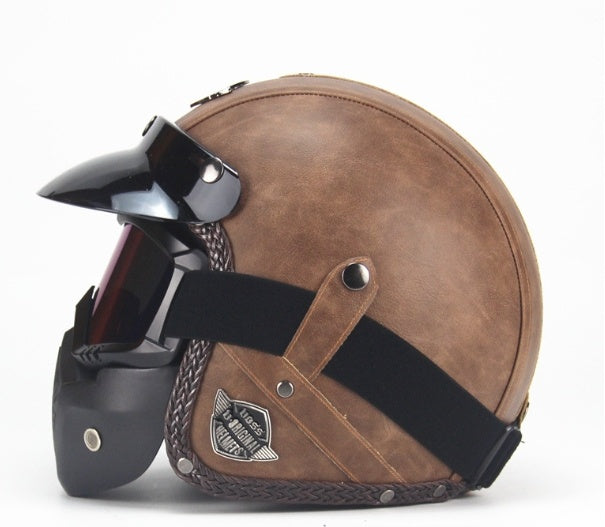 Vintage Handmade Helmet