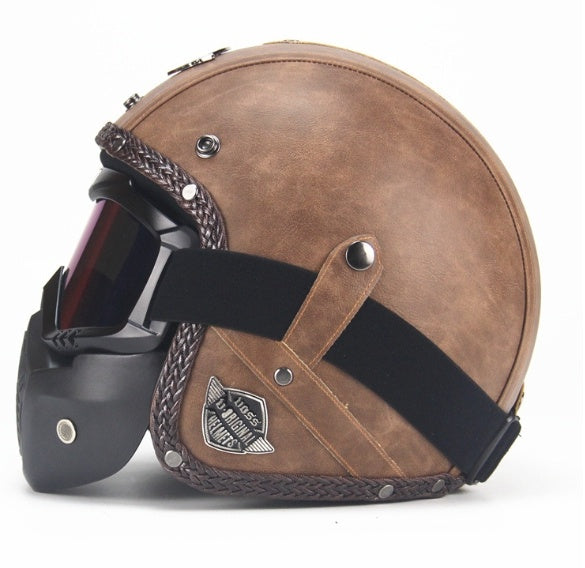 Vintage Handmade Helmet