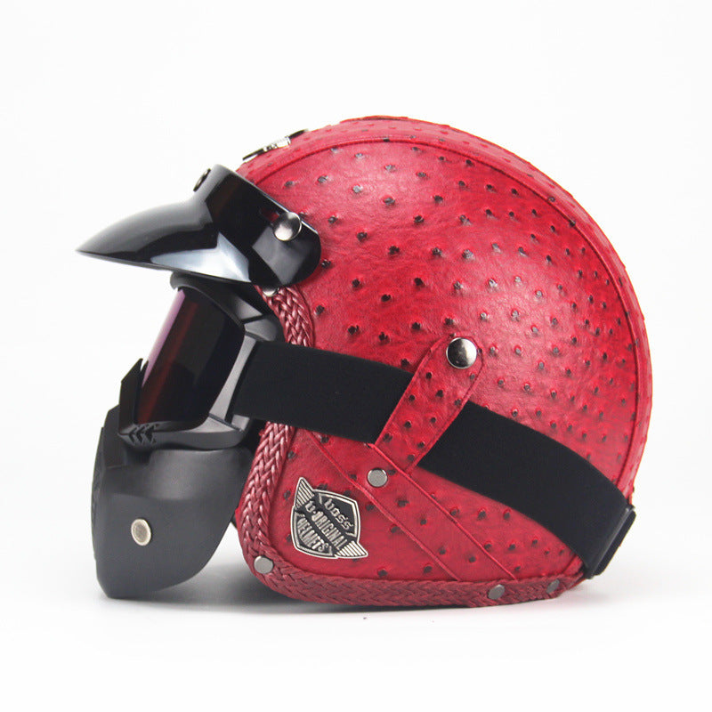 Vintage Handmade Helmet