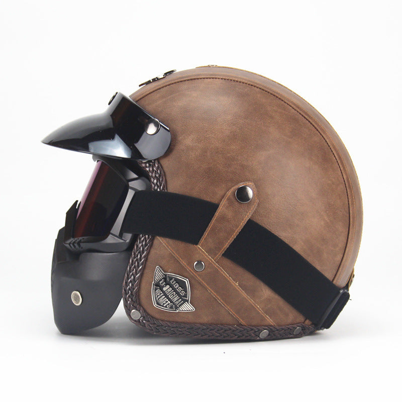 Vintage Handmade Helmet