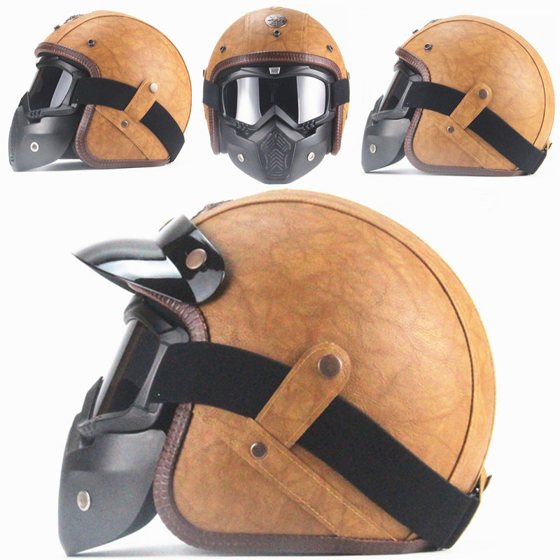 Vintage Handmade Helmet